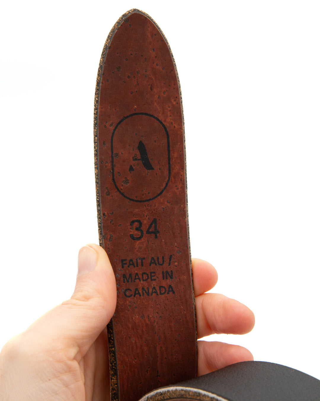Nopal Classic - Black Cactus Leather Belt